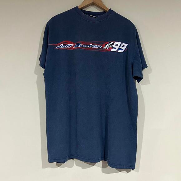 Vintage Jeff Burton Racing Tee Shirt - Picture 1 of 3